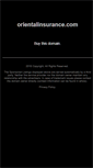Mobile Screenshot of orientalinsurance.com